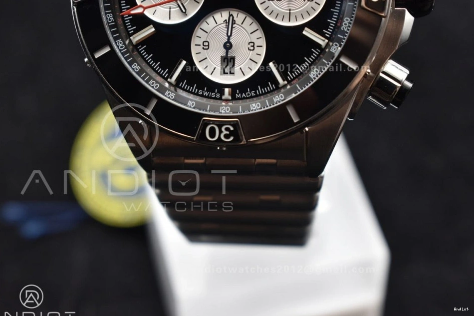 SS SS Edition 44mm Chronomat A7750 on Black 1:1 BLSF Dial B01 Best Bracelet 1112